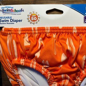 SwimSchool Reusable Swim Diaper cover with Elastic